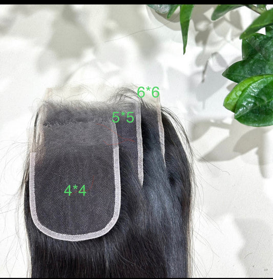 Closure TP Burmese Hair