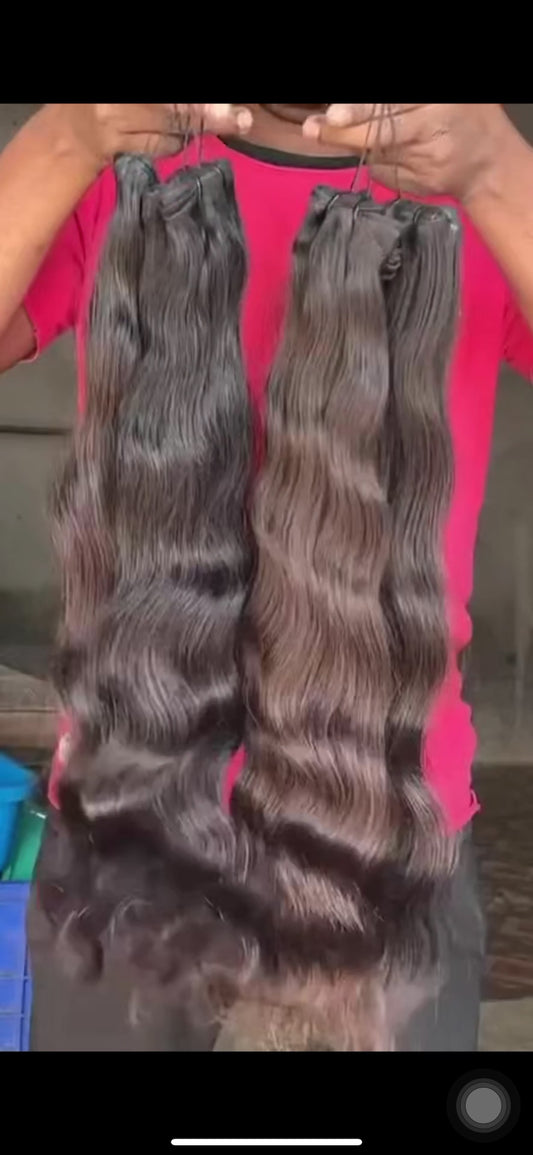 Indian Raw Hair Bundles